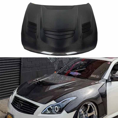 Infiniti G25 G35 G37 Q40 Sedan Attack Style Vented Hood Bonnet 2008-13