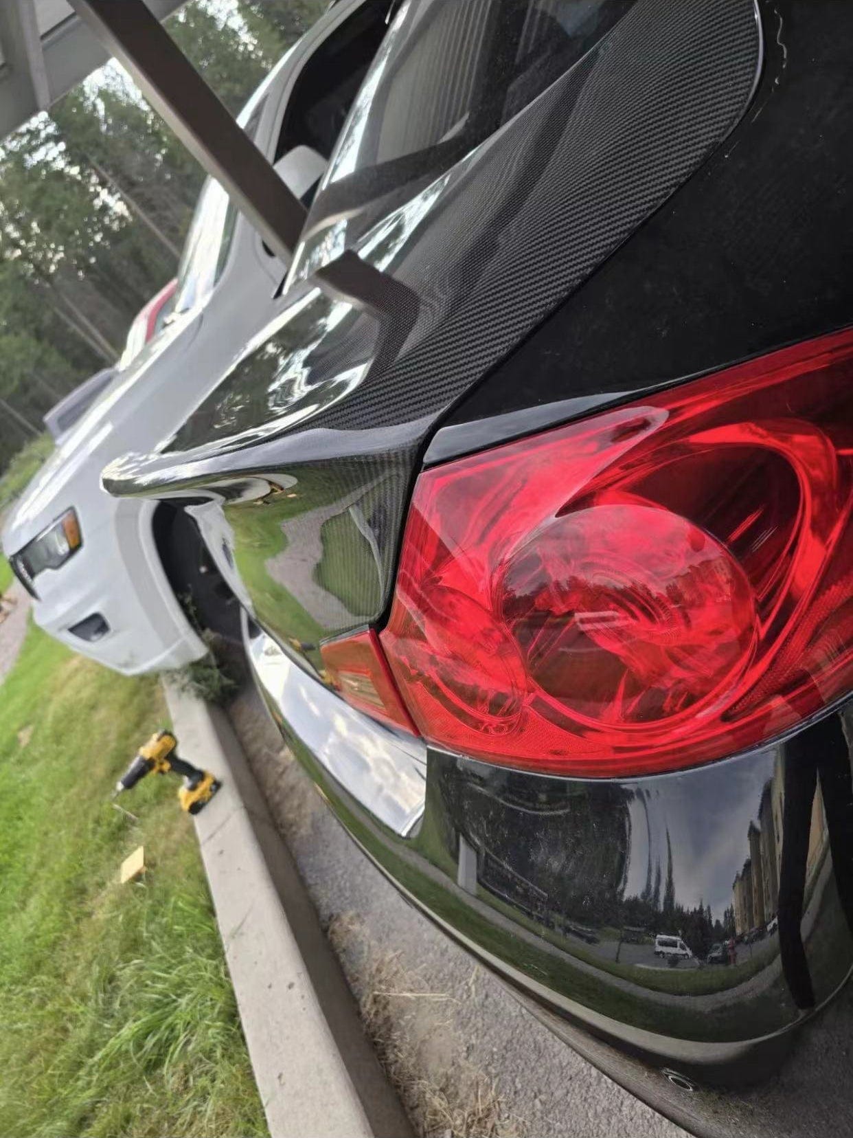 Infiniti G25/G35/G37/Q40 Sedan Ducktail Rear Trunk Boot Lid 2008-2013 (No Camera Hole)