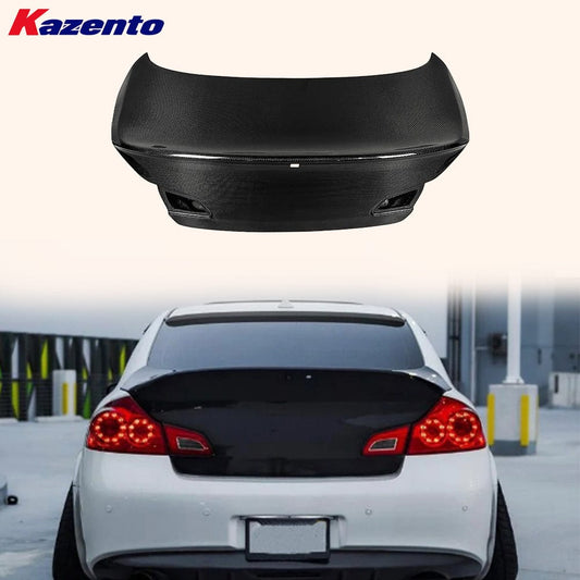 Infiniti G25/G35/G37/Q40 Sedan Rear Trunk Boot Lid 2008-2013 Kazento Carbon Parts 车身侧板