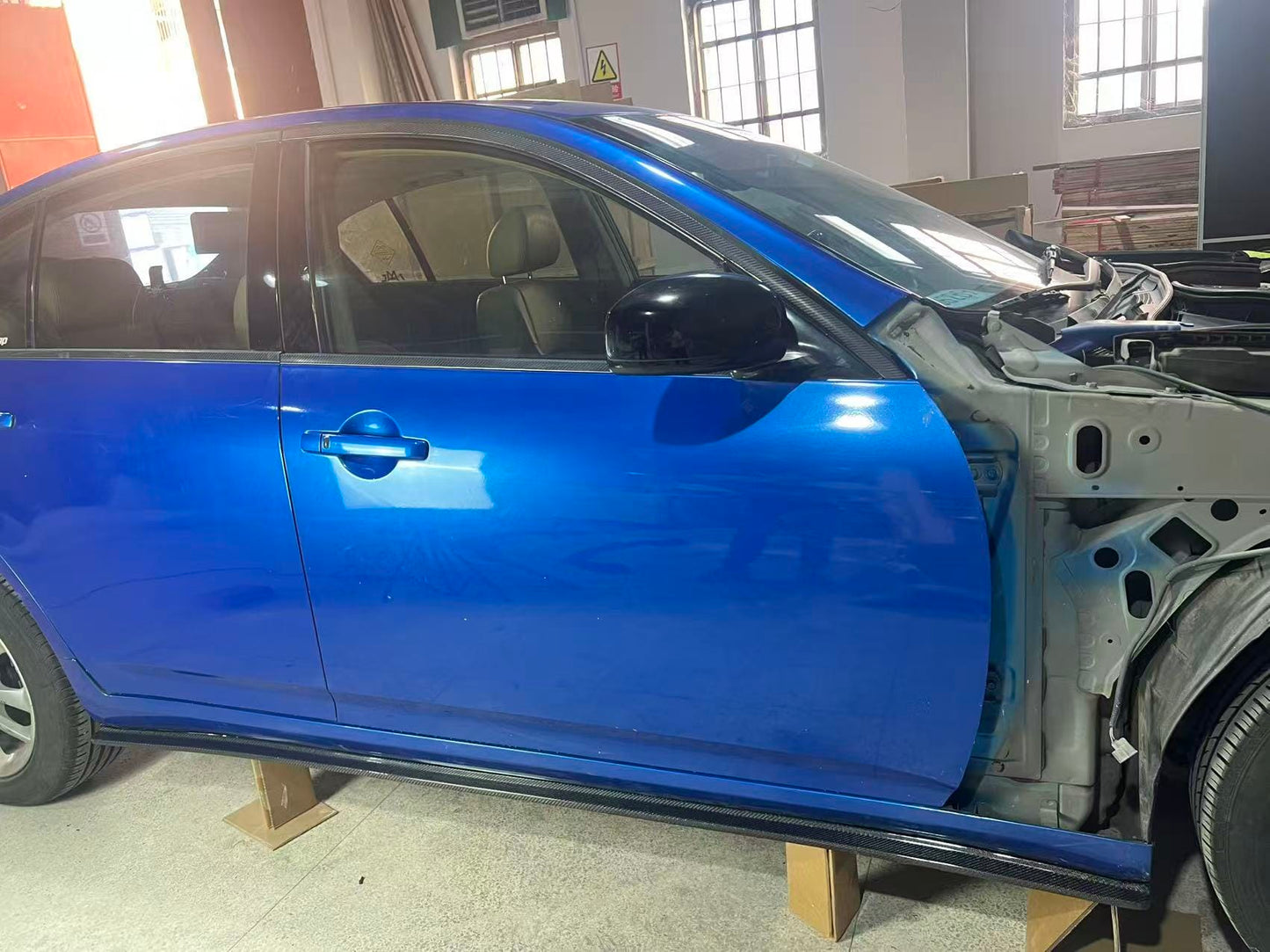 Infiniti G25 G35 G37 Sedan Side Skirts Under Board 2007-2013