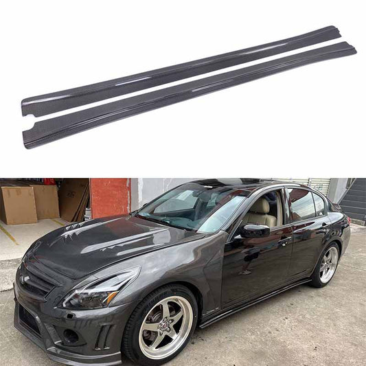 Infiniti G25 G35 G37 Sedan Side Skirts Under Board 2007-2013
