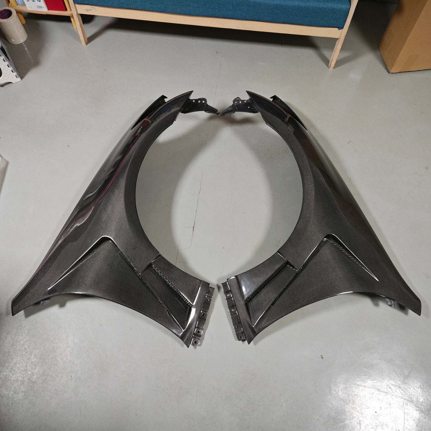 Infiniti G35 G37 Q40 4 Door Sedan Front Vented Fenders 2008-2013