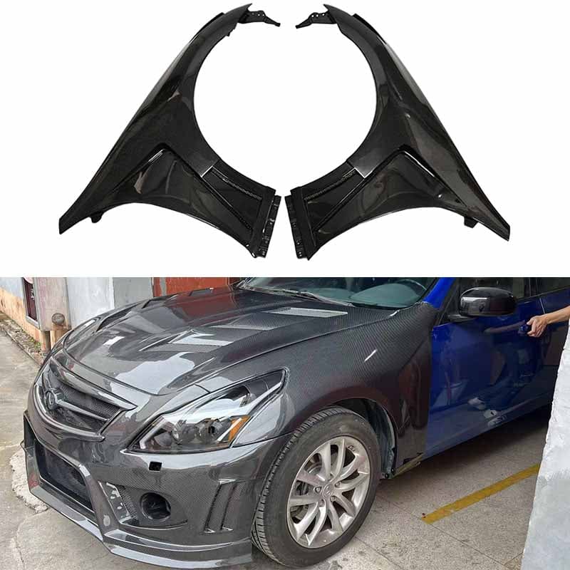 Infiniti G35 G37 Q40 4 Door Sedan Front Vented Fenders 2008-2013
