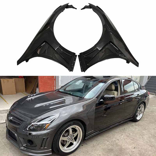 Infiniti G35 G37 Q40 4 Door Sedan Front Vented Fenders 2008-2013