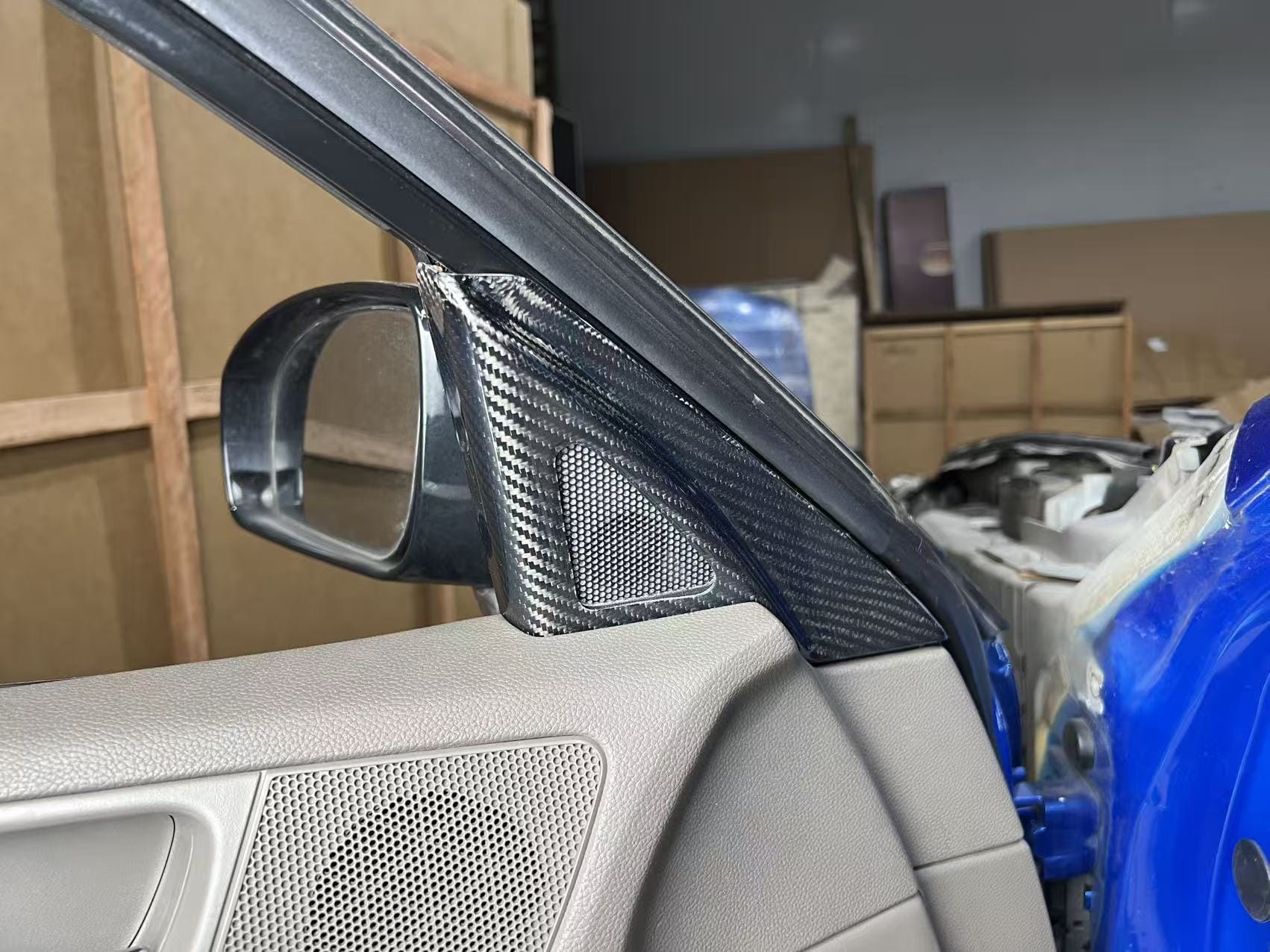 Infiniti G35 G37 Sedan Mirror Inner Panel Trinagle 2007-2013