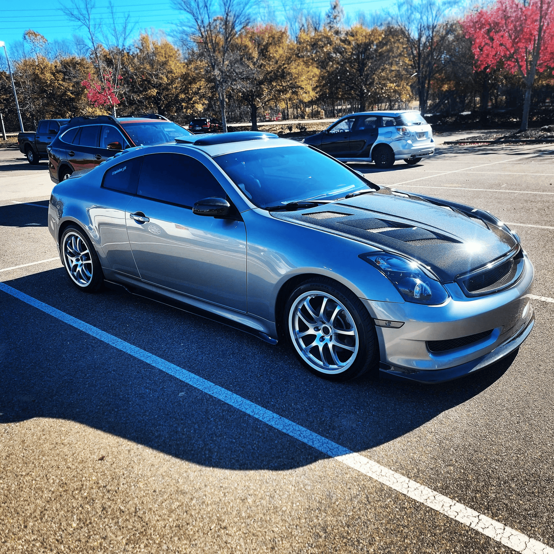 Infiniti G35 Skyline CPV35 350GT Coupe AMS Style Hood Bonnet 2003-2007