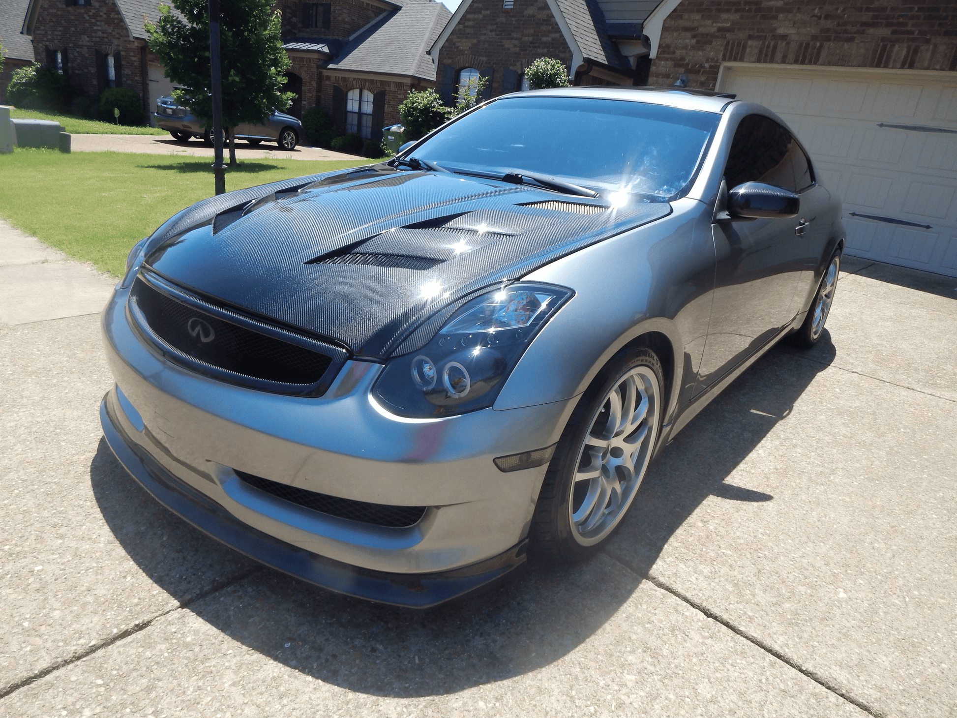 Infiniti G35 Skyline CPV35 350GT Coupe AMS Style Hood Bonnet 2003-2007