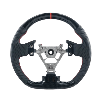 Infiniti G35 Steering Wheel Replacement 2003-2007 Kazento Carbon Parts Carbon Fiber G35-STEERING-D-CF