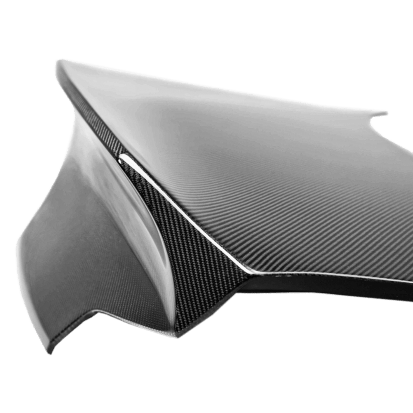 Infiniti G35 V35 2 Door Coupe Dcuktail Rear Trunk Boot Lid 2003-2007 Kazento Carbon Parts Carbon Fiber G352DR-TRUNK-KZ-CF