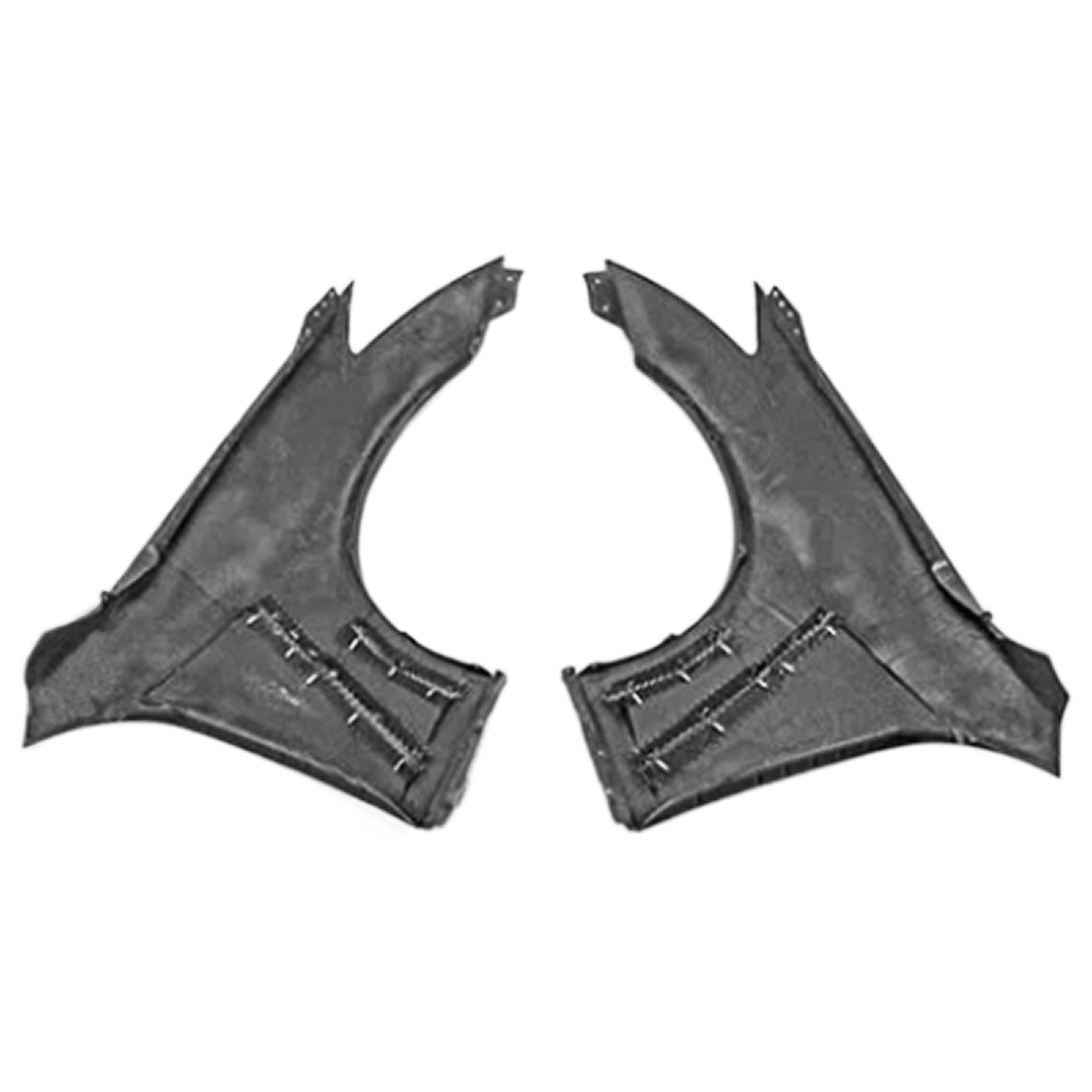 Infiniti G35 V35 2 Door Coupe Front Vented Fenders 2003-2007 Kazento Carbon Parts Carbon Fiber G352DR-FF-EPA1-CF