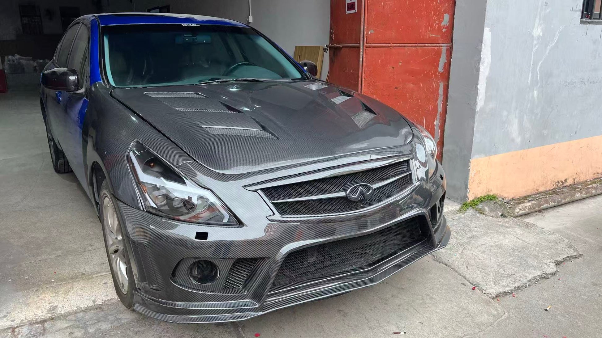 Infiniti G37 Coupe Sedan OE Style Front Bumper Grille 2008-2013