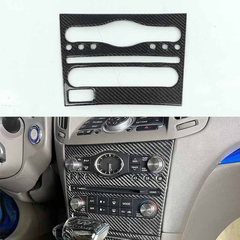 Infiniti G37 G25 G35 Q60 Interior Radio Console Cover Trim 2008-2013