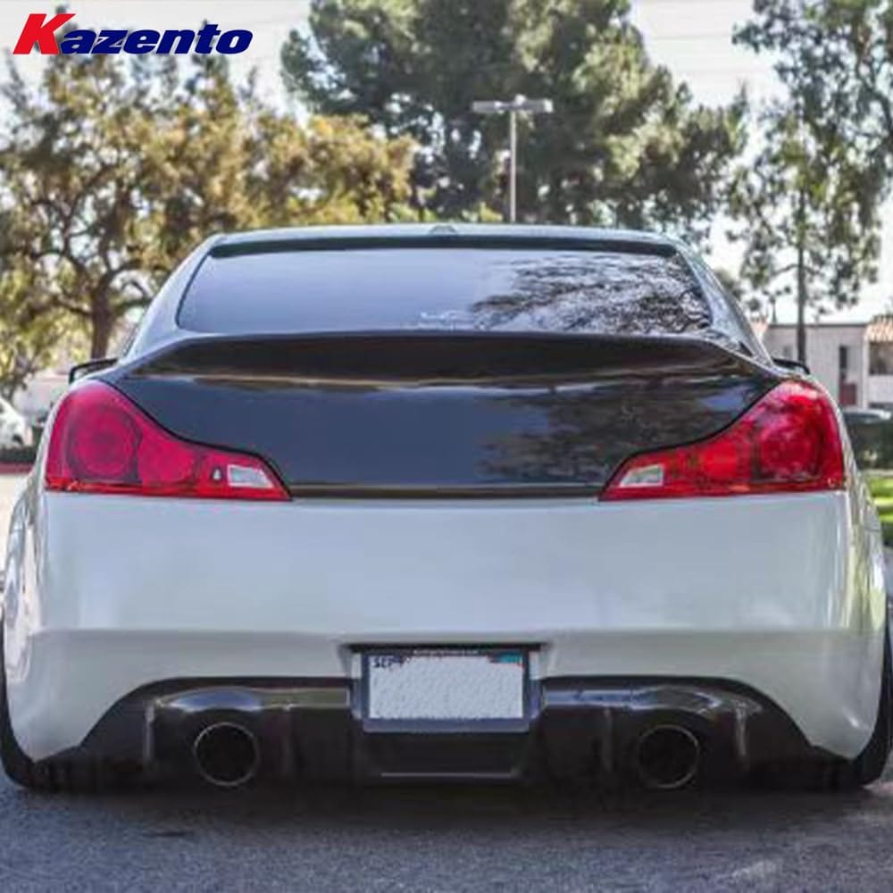 Infiniti G37 Q40 2 Door Coupe Dcuktail Rear Trunk Boot Lid Kazento Carbon Parts 车身侧板
