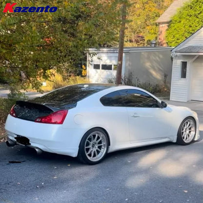 Infiniti G37 Q40 2 Door Coupe Dcuktail Rear Trunk Boot Lid Kazento Carbon Parts 车身侧板