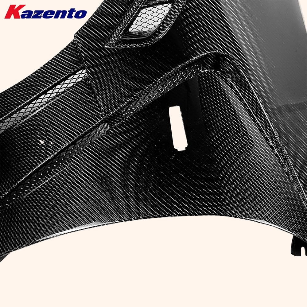 Infiniti G37 Q40 2 Door Coupe Front Vented Fenders 2008-2013 Kazento Carbon Parts 车身侧板
