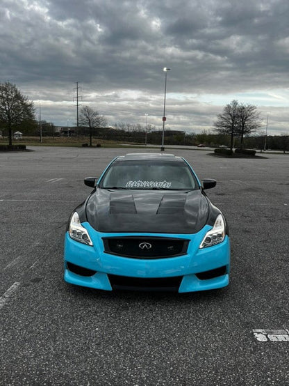 Infiniti G37 Q40 2 Door Coupe Front Vented Fenders 2008-2013 Kazento Carbon Parts 车身侧板