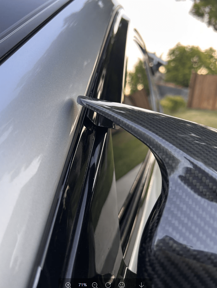 Infiniti G37 Q40 2 Door Coupe Side Mirror Cover Kazento Carbon Parts 车身侧板