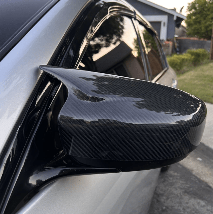 Infiniti G37 Q40 2 Door Coupe Side Mirror Cover Kazento Carbon Parts 车身侧板