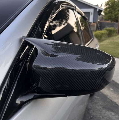 Infiniti G37 Q40 2 Door Coupe Side Mirror Cover Kazento Carbon Parts 车身侧板