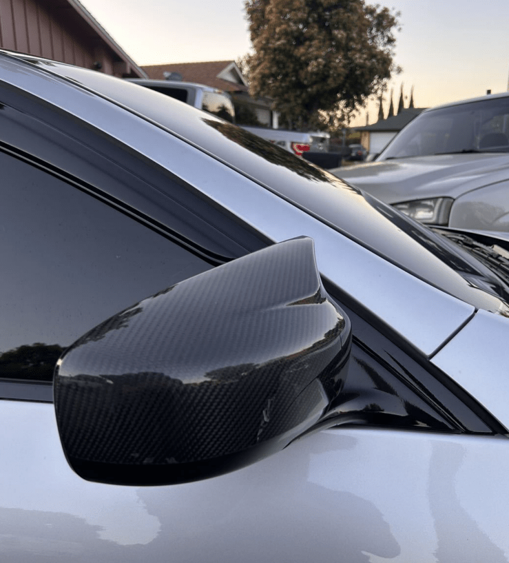 Infiniti G37 Q40 2 Door Coupe Side Mirror Cover Kazento Carbon Parts 车身侧板