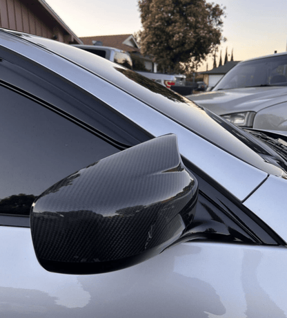Infiniti G37 Q40 2 Door Coupe Side Mirror Cover Kazento Carbon Parts 车身侧板