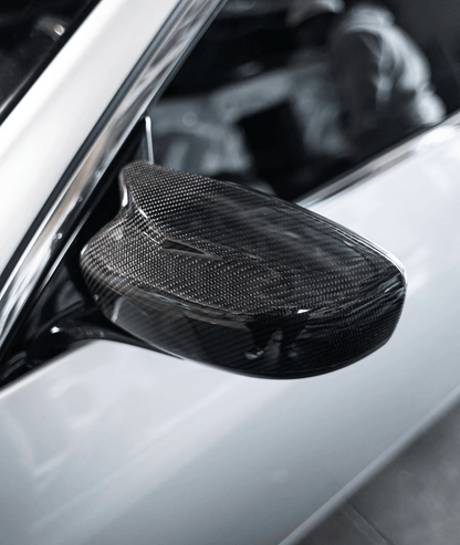 Infiniti G37 Q40 2 Door Coupe Side Mirror Cover Kazento Carbon Parts 车身侧板