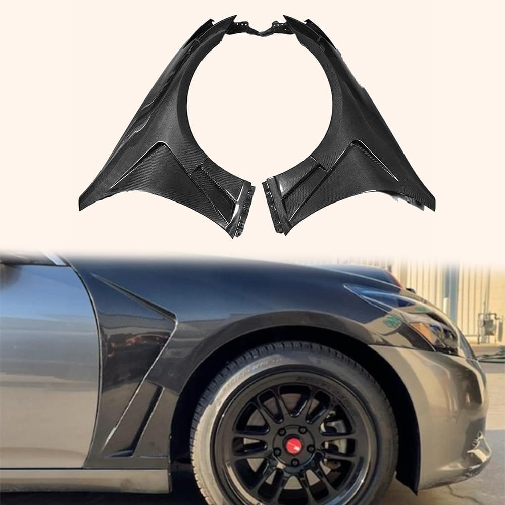 Infiniti G37 Q40 4 Door Sedan Front Vented Fenders Kazento Carbon Parts 车身侧板
