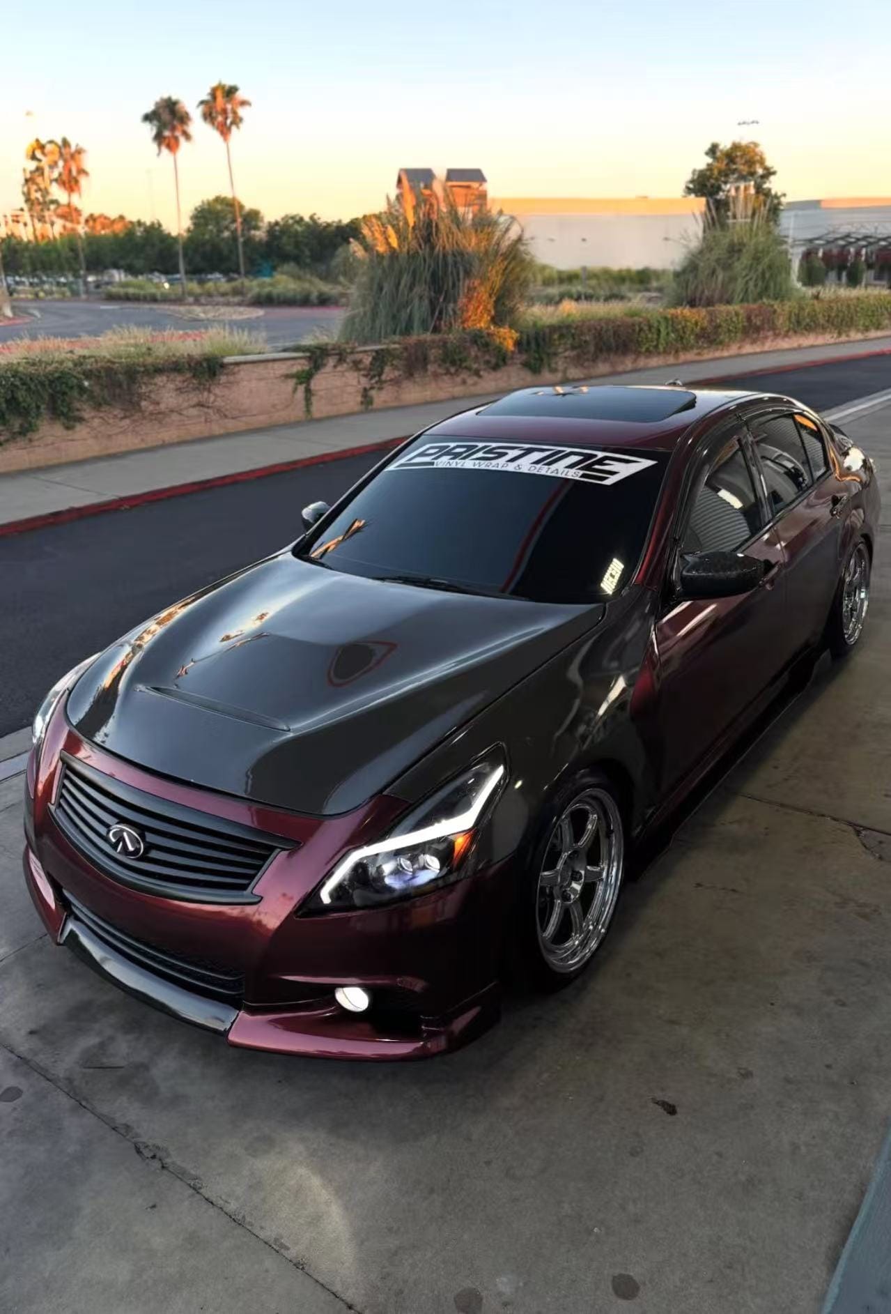 Infiniti G37 Q40 4 Door Sedan GTS Style Vented Hood Bonnet 2008-2013