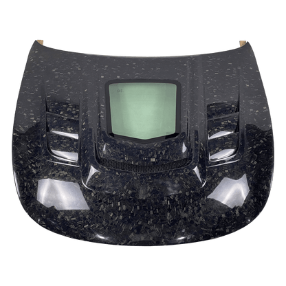 Infiniti G37/Q40/Q60 V36 Coupe 2 Door Clear Glass Vented Hood Bonnet 2008-2015