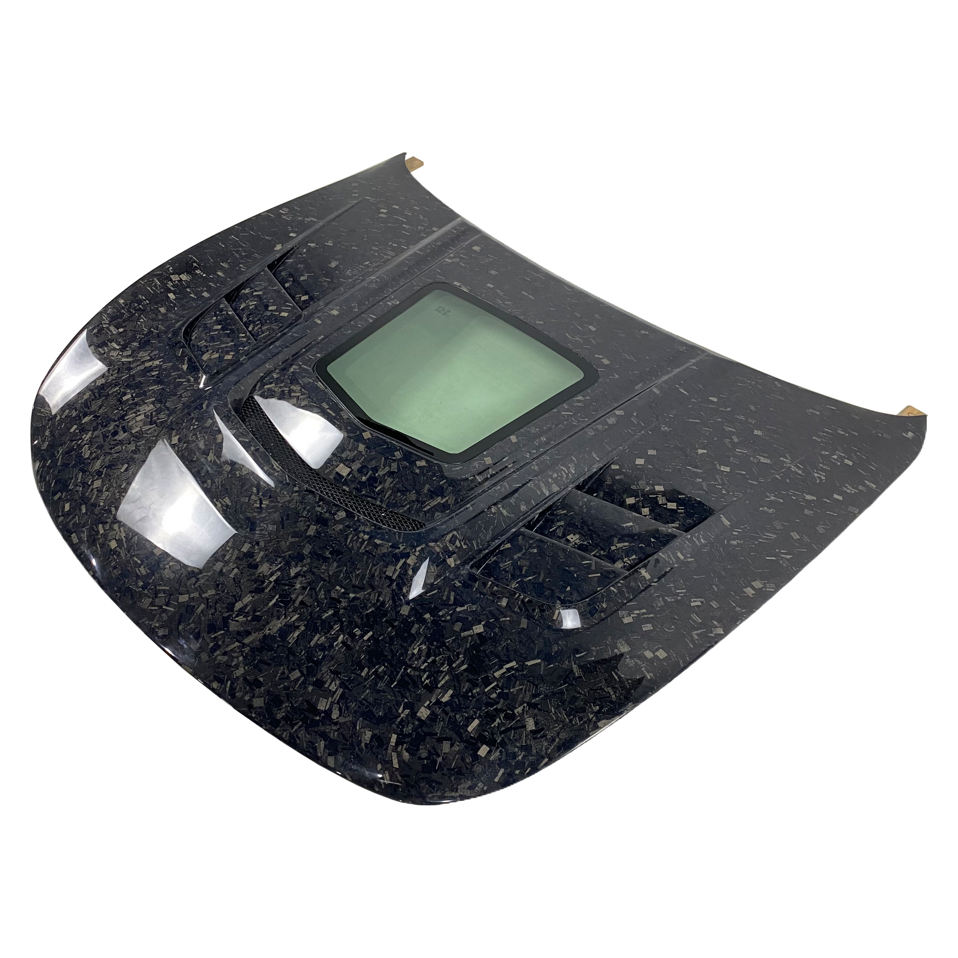 Infiniti G37/Q40/Q60 V36 Coupe 2 Door Clear Glass Vented Hood Bonnet 2008-2015