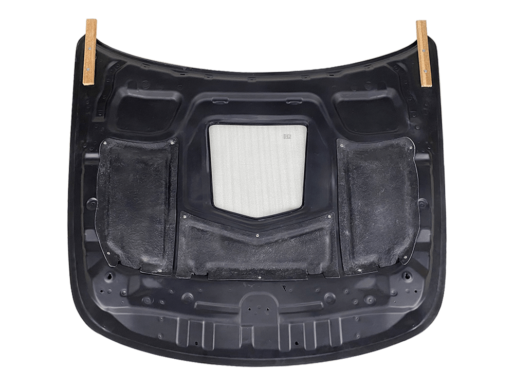 Infiniti G37/Q40/Q60 V36 Coupe 2 Door Clear Glass Vented Hood Bonnet 2008-2015