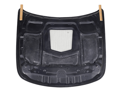 Infiniti G37/Q40/Q60 V36 Coupe 2 Door Clear Glass Vented Hood Bonnet 2008-2015