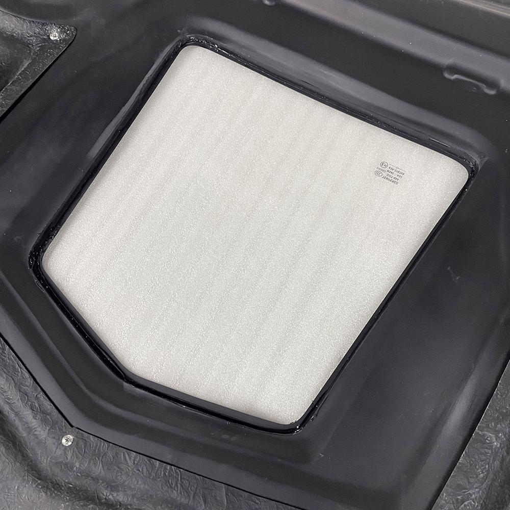 Infiniti G37/Q40/Q60 V36 Coupe Clear Glass Vented Hood Bonnet 2008-15 Kazento Carbon Parts Bonnets/Hoods