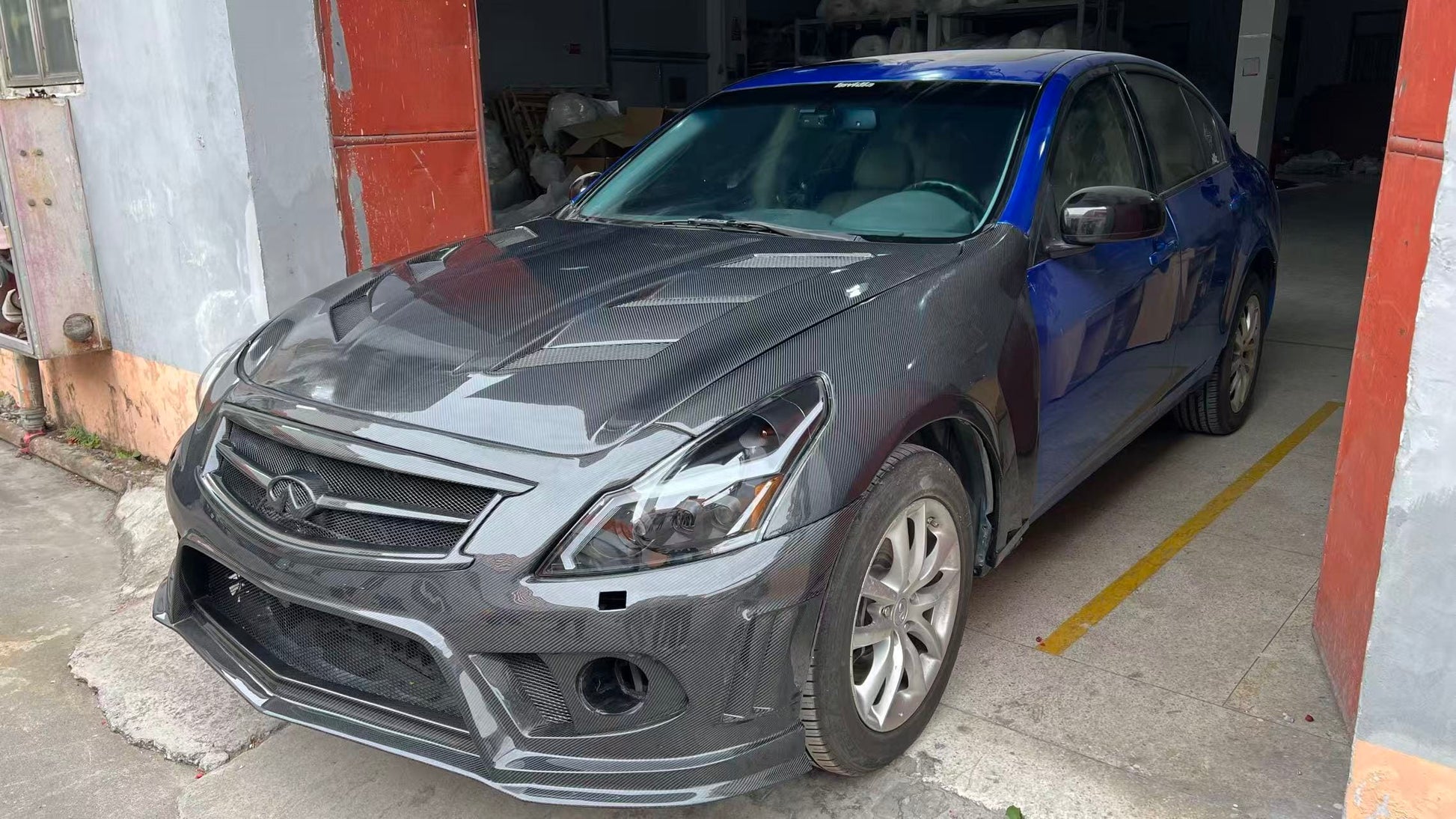 Infiniti G37 Saden 4 Door VS Style Front Bumper 2008-2013