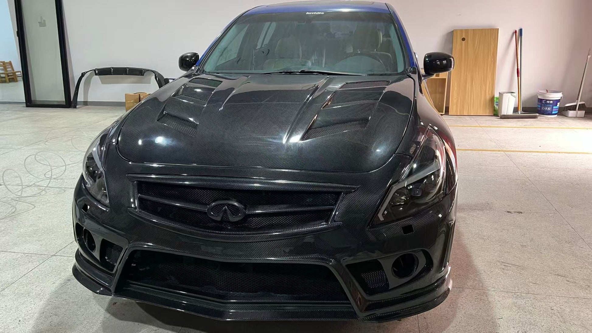 Infiniti G37 Saden 4 Door VS Style Front Bumper 2008-2013