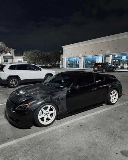 Infiniti Q50 V37 ATTK Type Front Vented Fenders (With Upper Vent) Kazento Carbon Parts 车身侧板