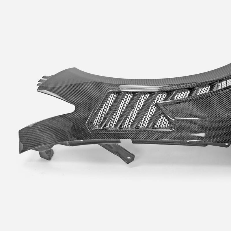 Infiniti Q50 V37 ATTK Type Front Vented Fenders (With Upper Vent) Kazento Carbon Parts 车身侧板