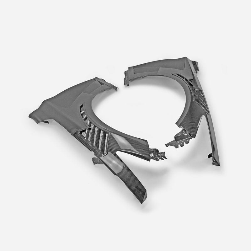Infiniti Q50 V37 ATTK Type Front Vented Fenders (With Upper Vent) Kazento Carbon Parts 车身侧板