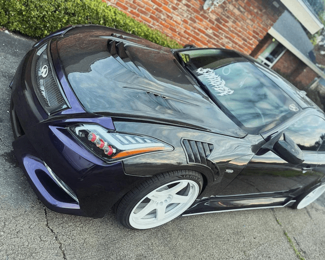 Infiniti Q50 V37 ATTK Type Front Vented Fenders (With Upper Vent)