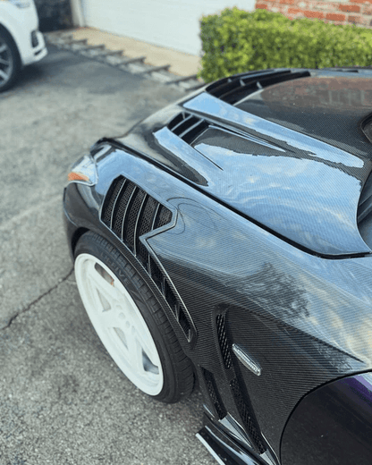 Infiniti Q50 V37 ATTK Type Front Vented Fenders (With Upper Vent)