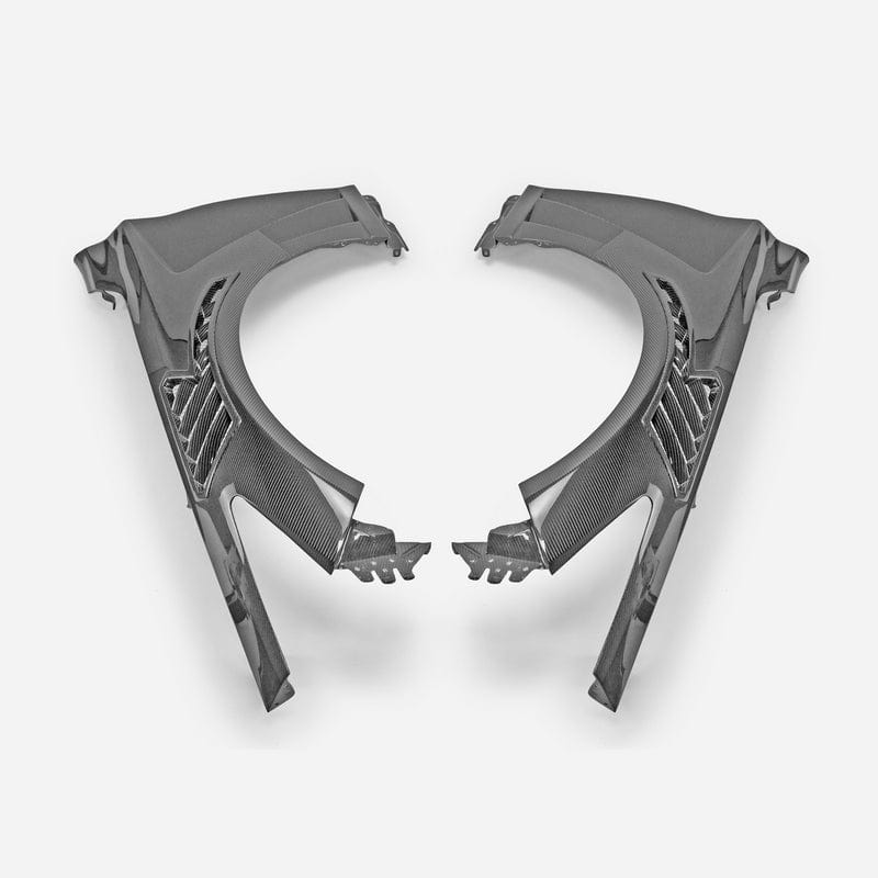 Infiniti Q50 V37 ATTK Type Front Vented Fenders (With Upper Vent)