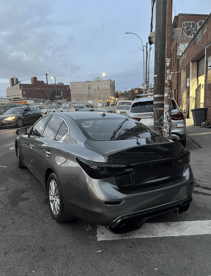Infiniti Q50 V37 Ducktail Rear Trunk Boot Lid 2018-2020 Kazento Carbon Parts 车身侧板
