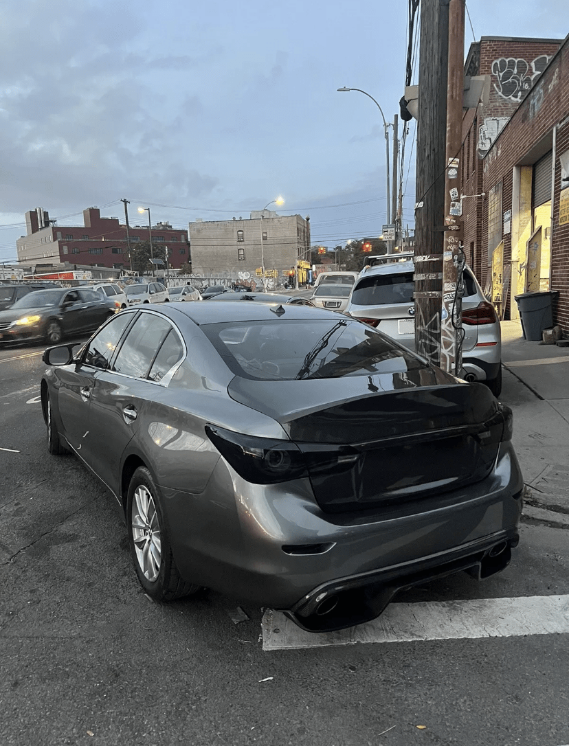 Infiniti Q50 V37 Ducktail Rear Trunk Boot Lid 2018-2024