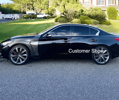 Infiniti Q50 V37 EAU Style Front Vented Fenders 2013-2024 Kazento Carbon Parts 车身侧板