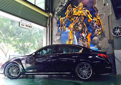 Infiniti Q50 V37 EAU Style Front Vented Fenders 2013-2024 Kazento Carbon Parts 车身侧板