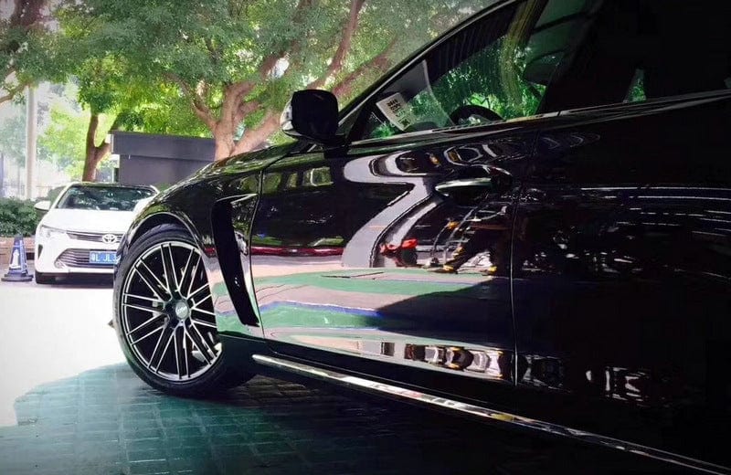 Infiniti Q50 V37 EAU Style Front Vented Fenders 2013-2024 Kazento Carbon Parts 车身侧板