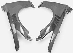 Infiniti Q50 V37 EPA Type Front Vented Fenders 2013-2024 Kazento Carbon Parts 车身侧板