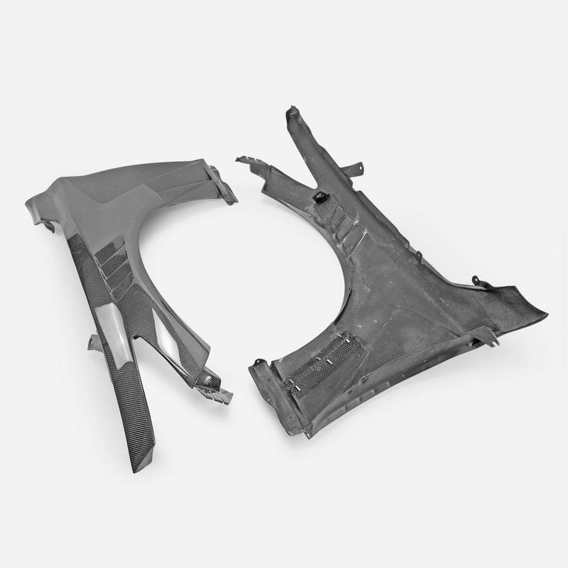 Infiniti Q50 V37 EPA Type Front Vented Fenders 2013-2024 Kazento Carbon Parts 车身侧板
