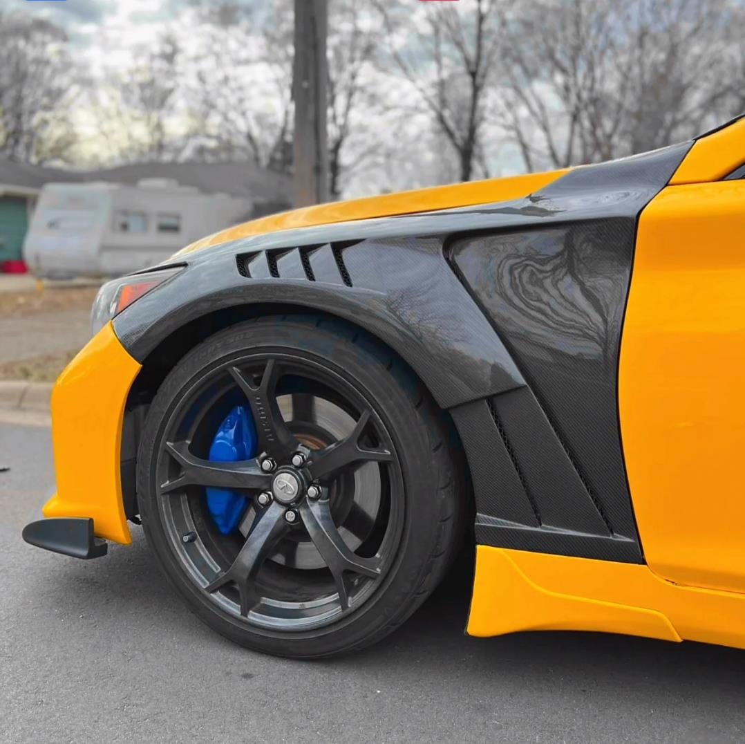 Infiniti Q50 V37 EPA Type Front Vented Fenders 2013-2024