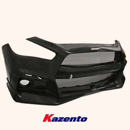 Infiniti Q50 V37 Front Bumper Replacement 2013-2024 Kazento Carbon Parts 车身侧板